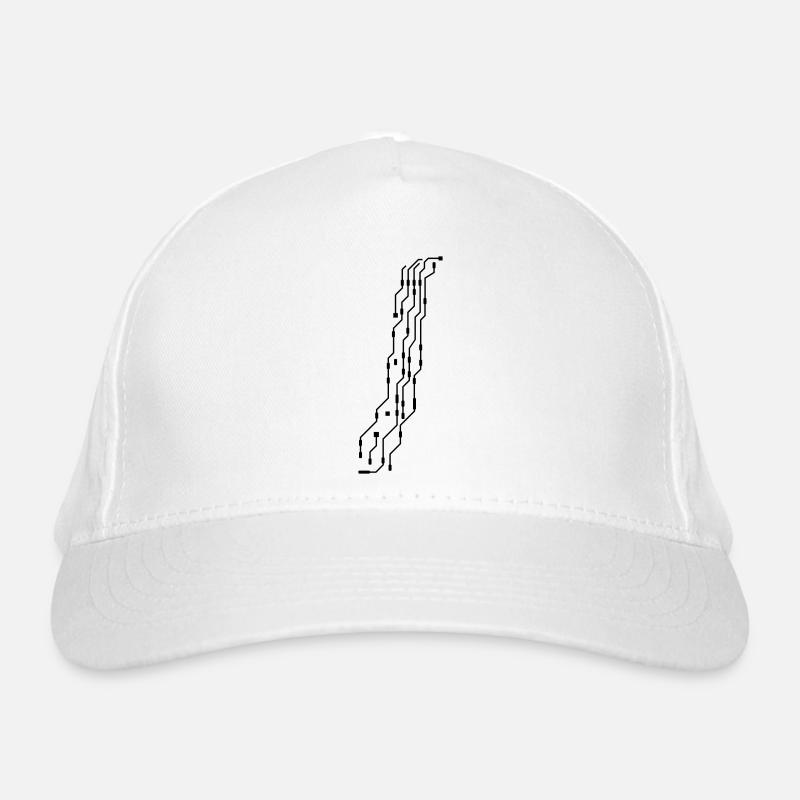 processeur geek design cool fil de processeur Casquette classique bio