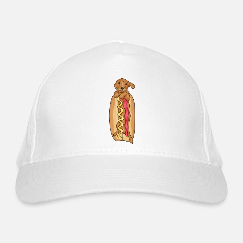 Chien de saucisse Casquette classique bio