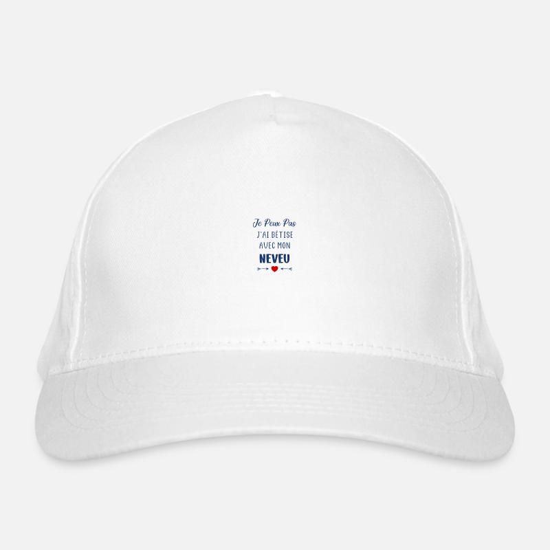 Betise avec neveu Casquette classique bio