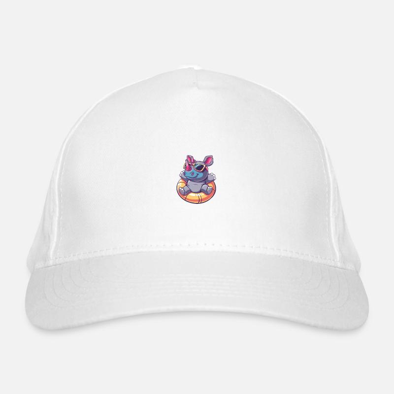 Rhino Comic Cool Organic Baseball Cap