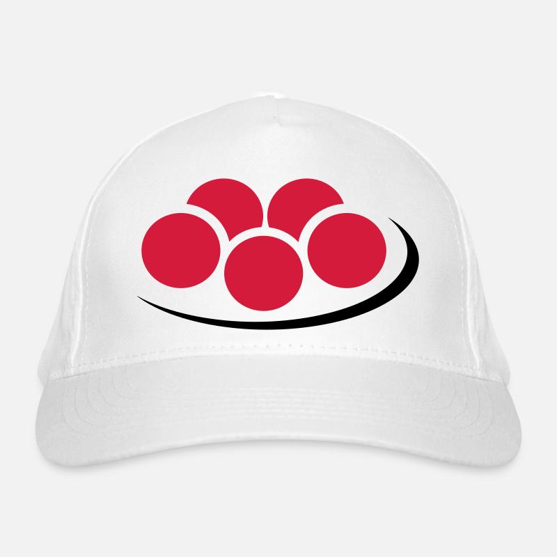 Schwarzwald-Bollenhut-Piktogramm Bio-Baseballkappe