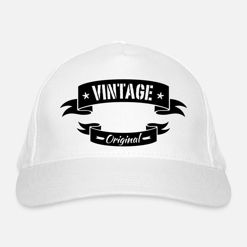 vintage Bio-Baseballkappe