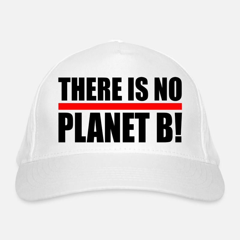 There is no planet B Casquette classique bio