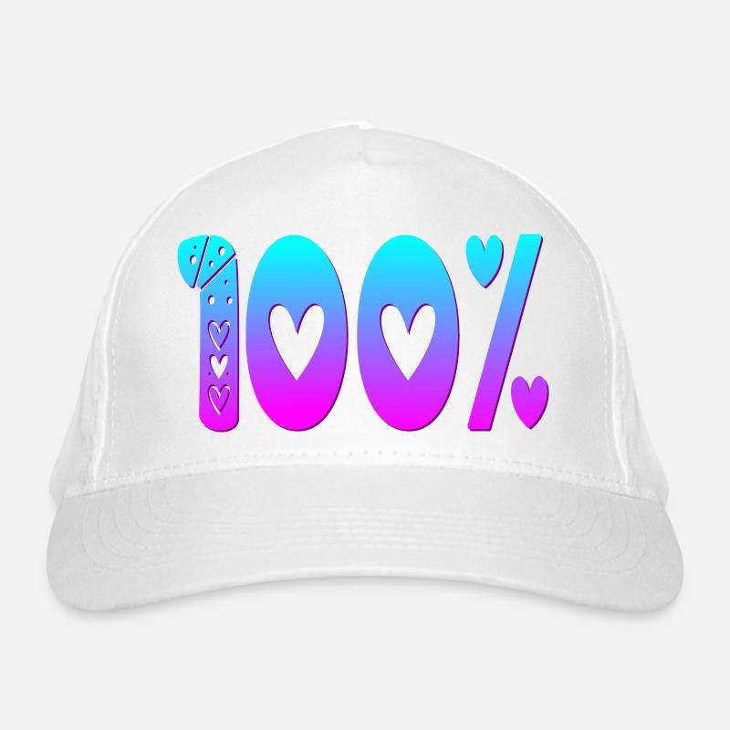100 hundred-percent FOCUS PERFORMANCE Organic Baseball Cap