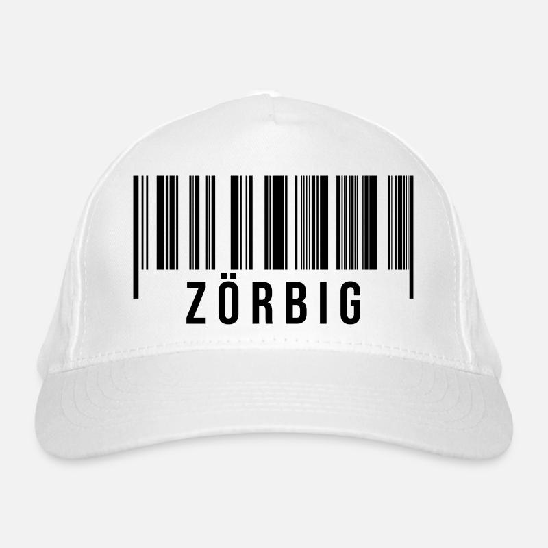 Zörbig Strichcode Bio-Baseballkappe