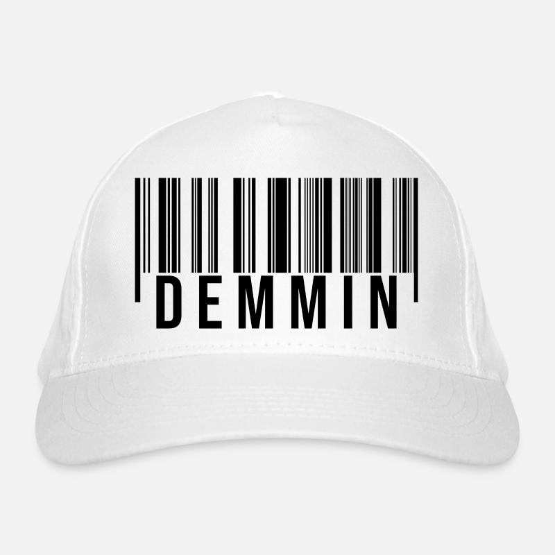 Demmin Strichcode Bio-Baseballkappe