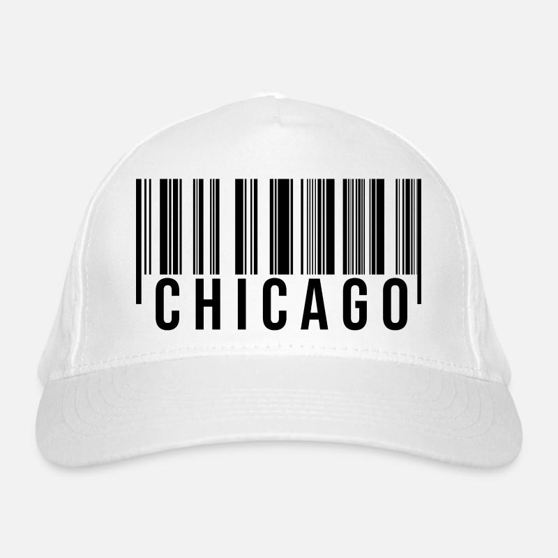 Chicago Barcode Organic Baseball Cap