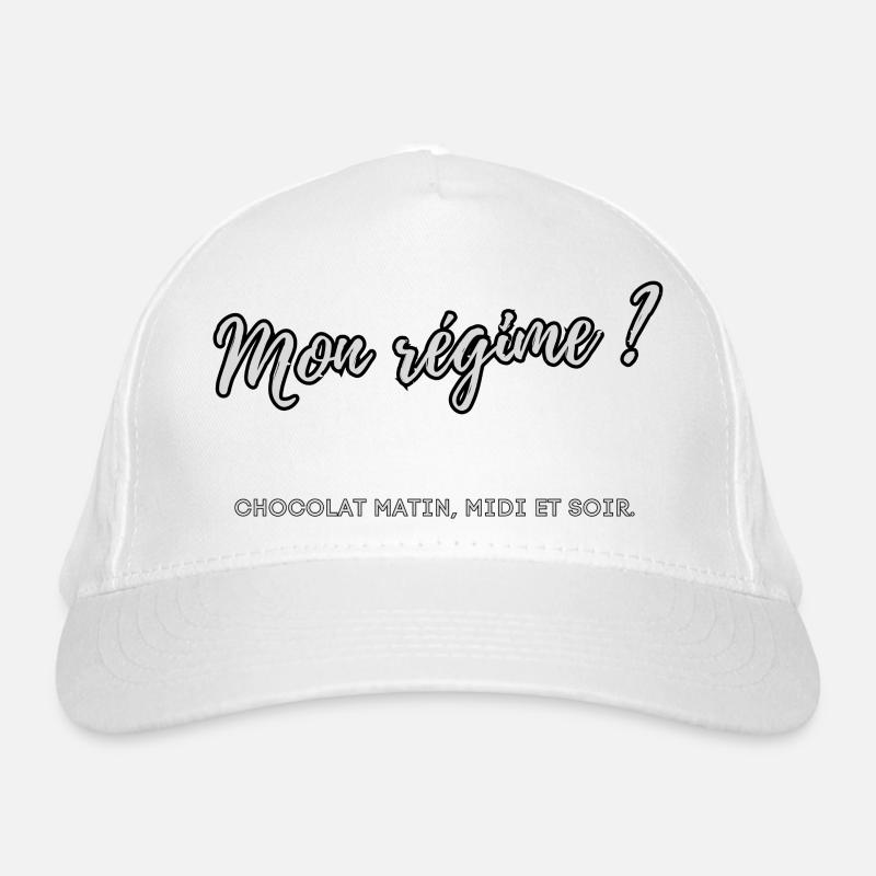 Meine Ernährung? Bio-Baseballkappe