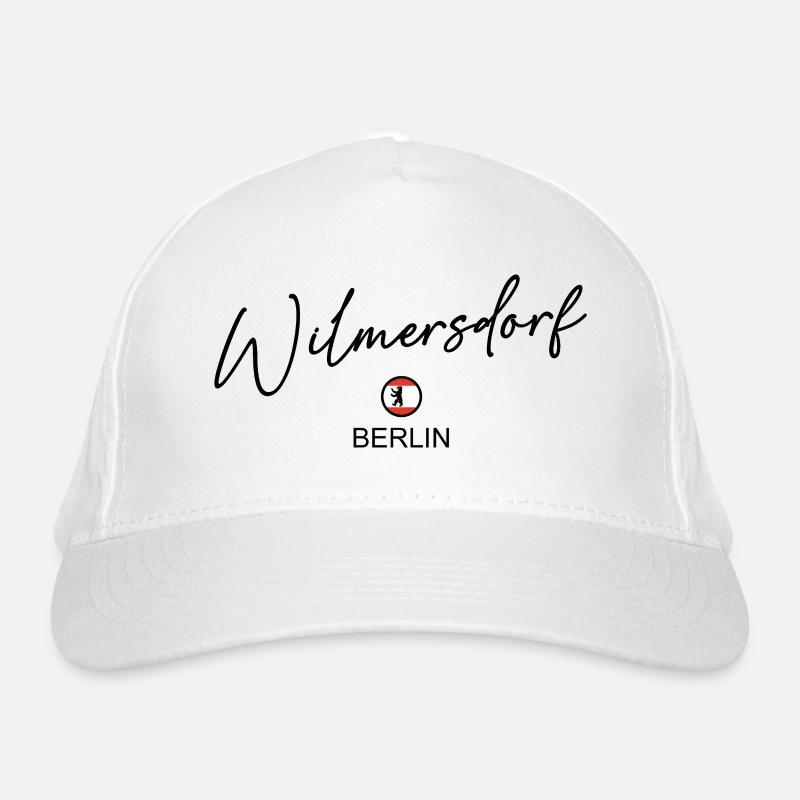Wilmersdorf - Drapeau de Berlin - Ours de Berlin Casquette classique bio