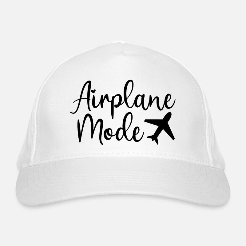 Flugmodus: Reiseflugstil Bio-Baseballkappe