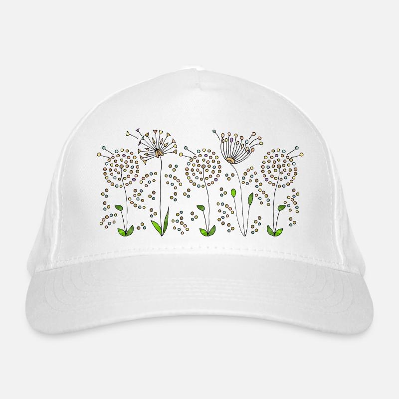Fleur Casquette classique bio