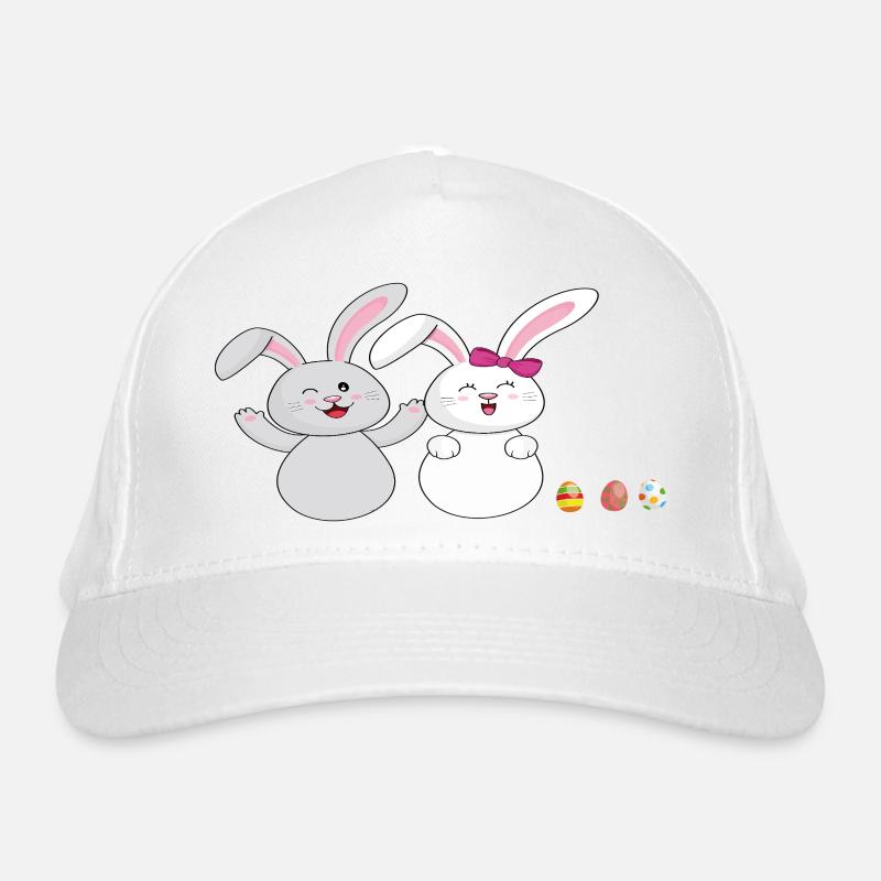 Petit lapin câlin Casquette classique bio