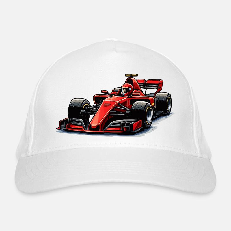 Graphismes de voitures de course Casquette classique bio
