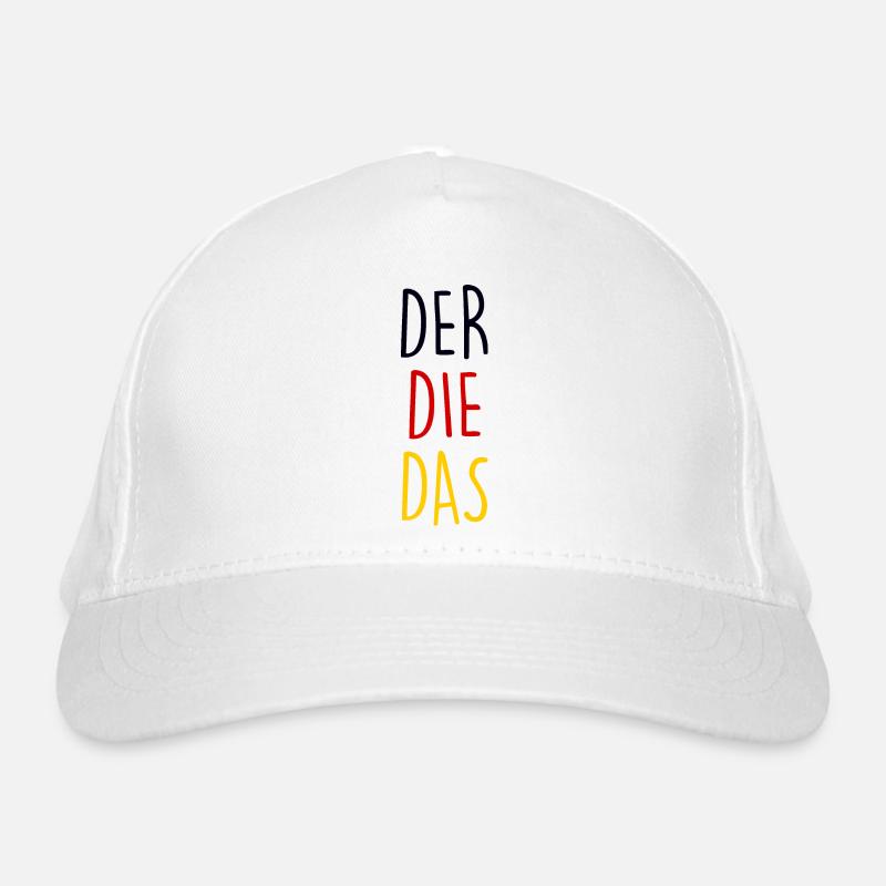 German language Bio-Baseballkappe