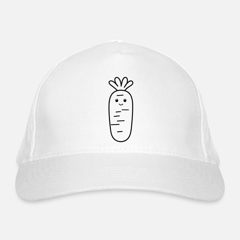 Karotte Bio-Baseballkappe