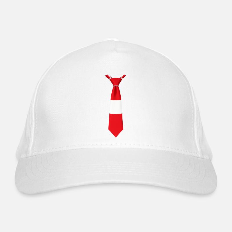 Latvia Tie – Flag Design Organic Baseball Cap