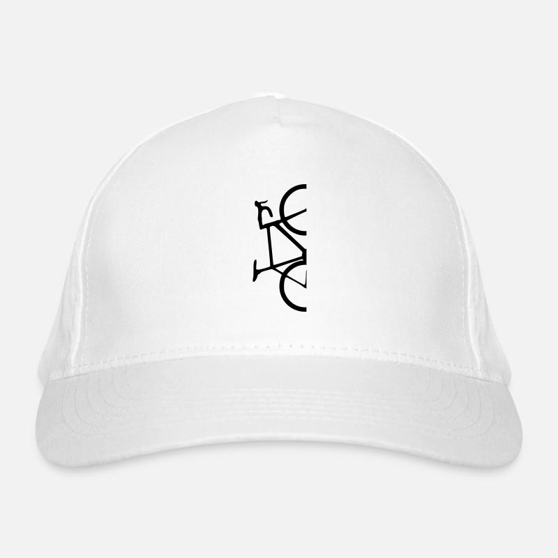 Demi-vélo de course. Cadeau Casquette classique bio