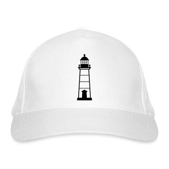 Phare - Casquette classique bio - blanc - Devant