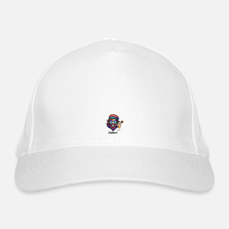 Chillbert der Kiffer - High Art Bio-Baseballkappe