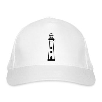 Phare - Casquette classique bio - blanc - Devant