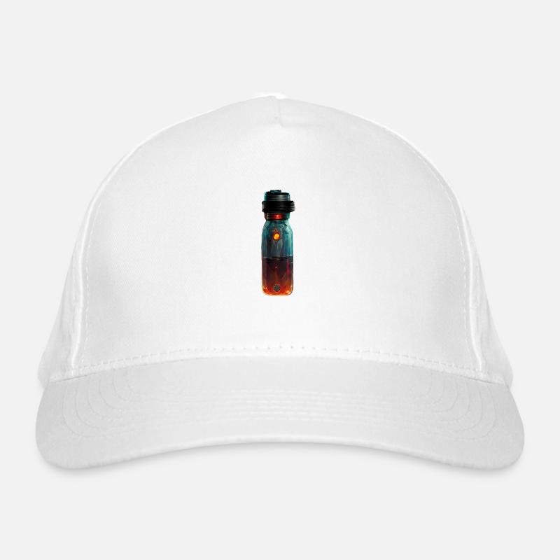 Drawn water bottle Organic Baseball Cap