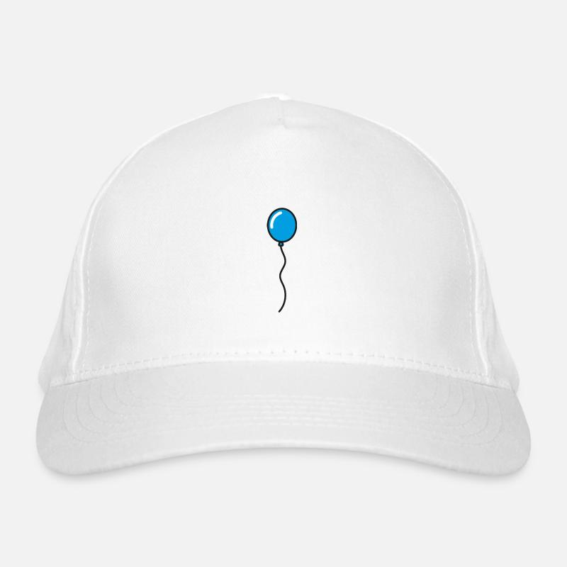 Ballon bleu Casquette classique bio