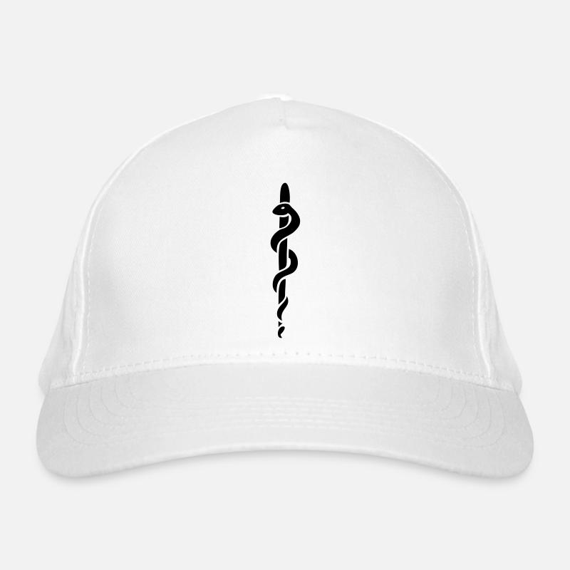 schlange Bio-Baseballkappe