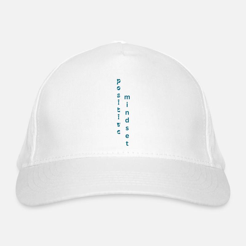positive mindset Bio-Baseballkappe