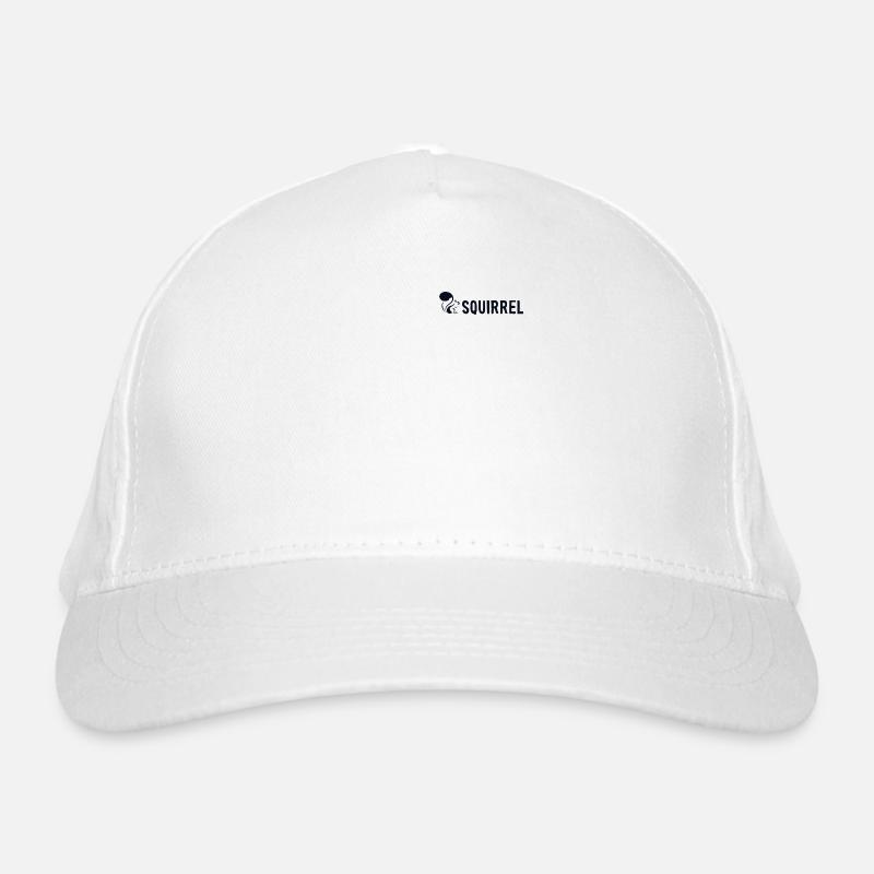 Squirrel Japanese Fox Eastern Gray Squirrel Lover Organic Baseball Cap