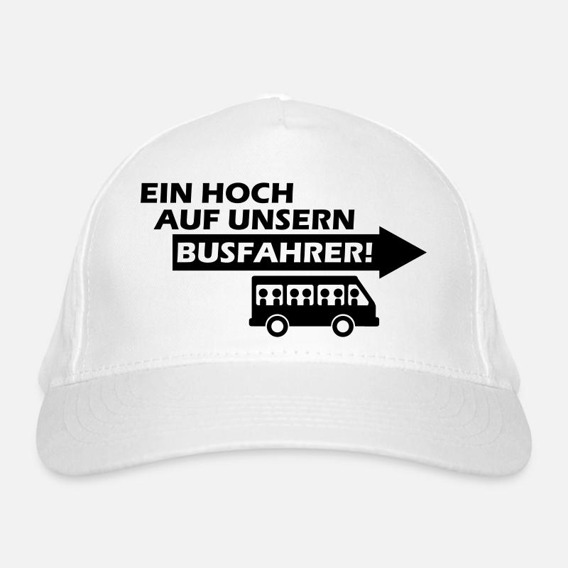 ein hoch auf unsern busfahrer Bio-Baseballkappe