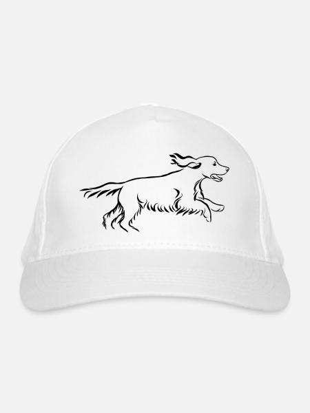 Cocker Spaniel - Bio-Baseballkappe - Weiß