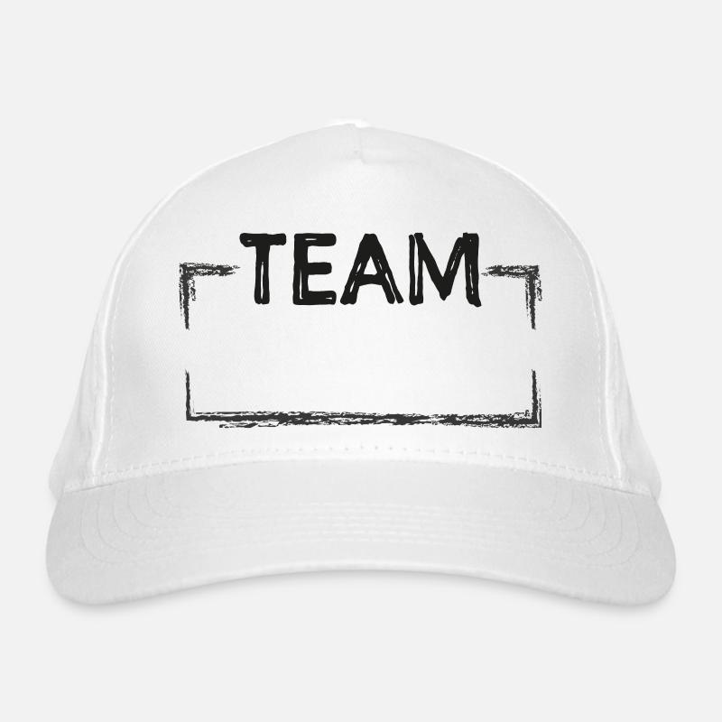 Équipe - Insérez votre texte Casquette classique bio
