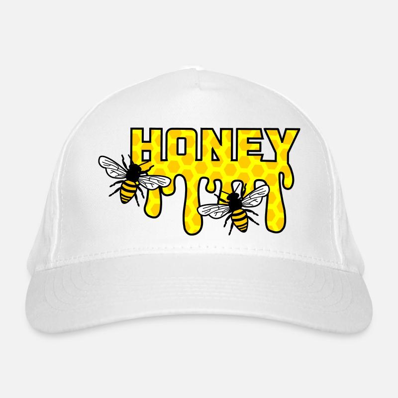 Tropfender Honig Bio-Baseballkappe