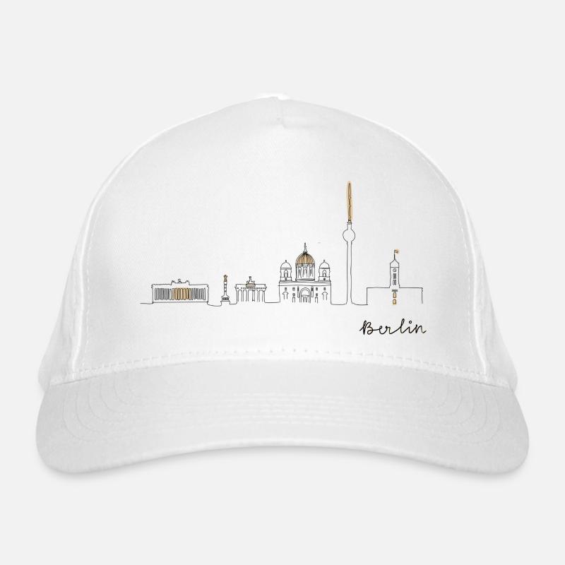 Skyline Berlin Bio-Baseballkappe