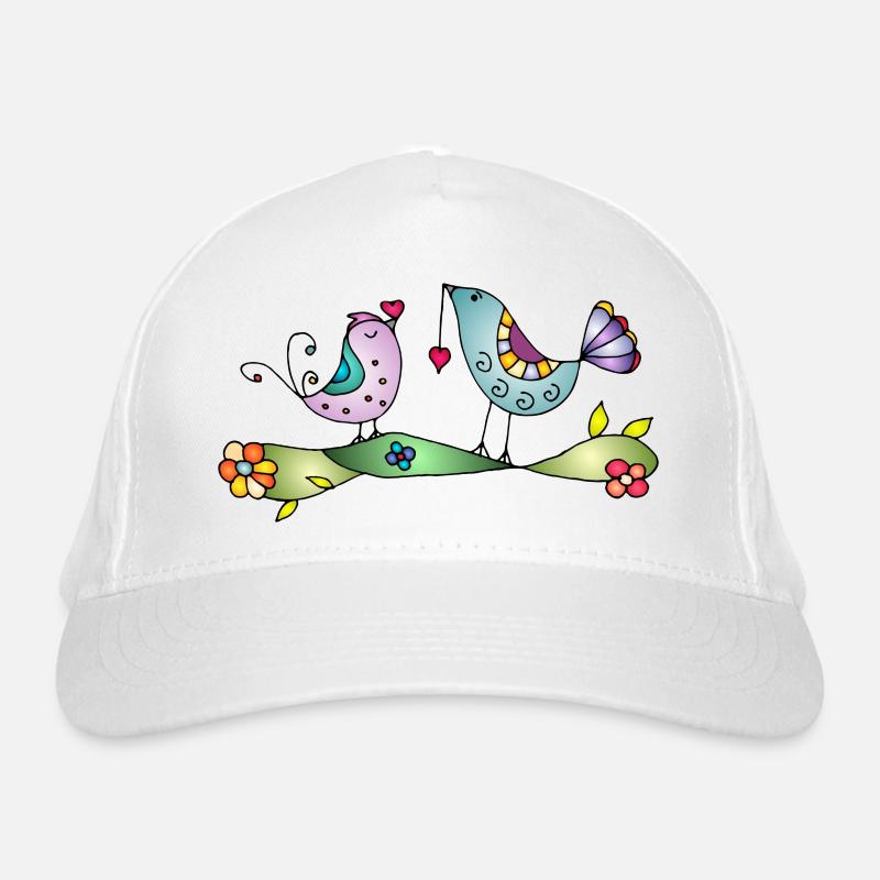 Oiseaux Casquette classique bio