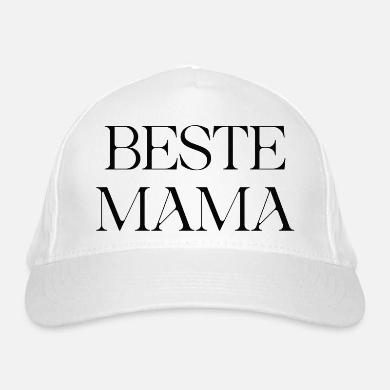 BESTE MAMA Bio-Baseballkappe
