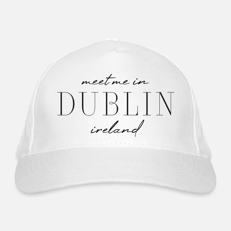 Dublin, Irlande Style Design T-shirt Casquette classique bio