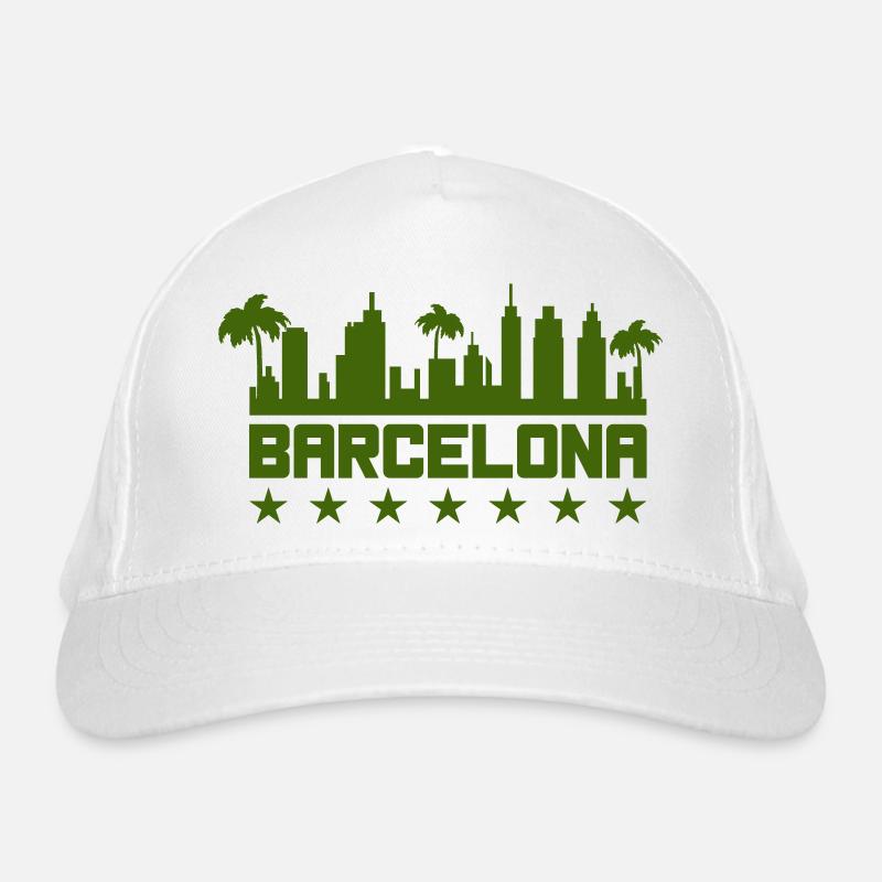 Ville de Barcelone Casquette classique bio