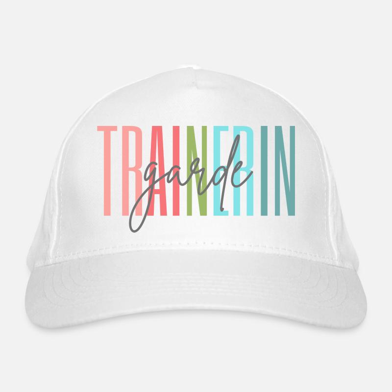 Trainerin Garde Gardetrainerin Geschenk - Bio-Baseballkappe - Weiß