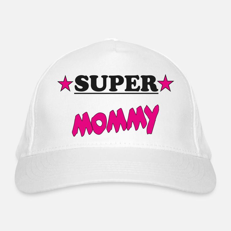 SUPER MOMMY Organic Baseball Cap