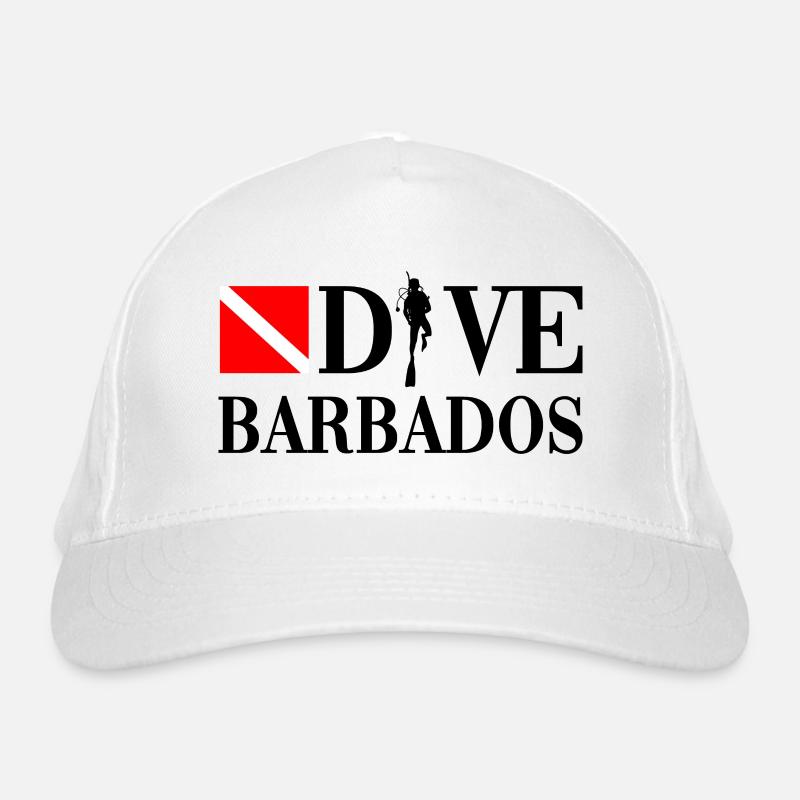 Dive - Barbados - Divers - Diving - West Indies Organic Baseball Cap