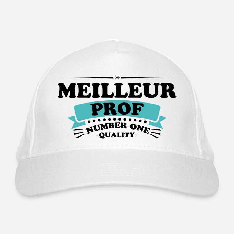 Bester Lehrer Bio-Baseballkappe