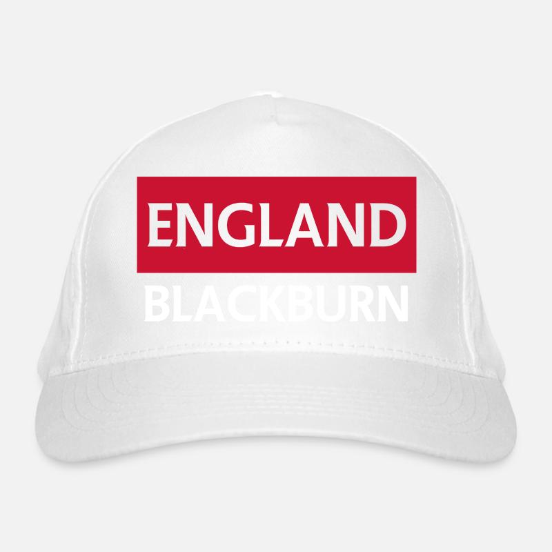 England Blackburn Emblem Design Organic Baseball Cap
