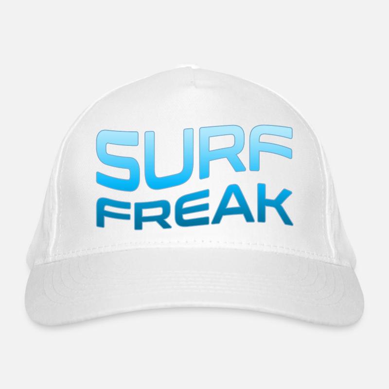 Surf Freak Blue Wave Style Bio-Baseballkappe