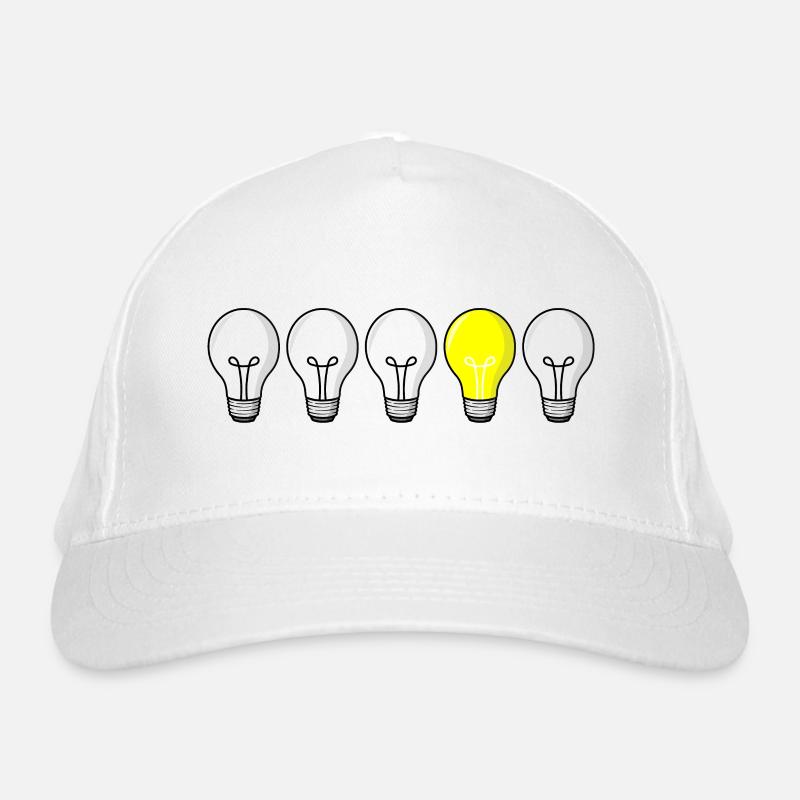 5 ampoules - lumière allumée Casquette classique bio