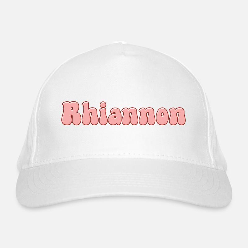 Name Daughter Rhiannon Retro First Name Rhiannon Couple Organic Baseball Cap