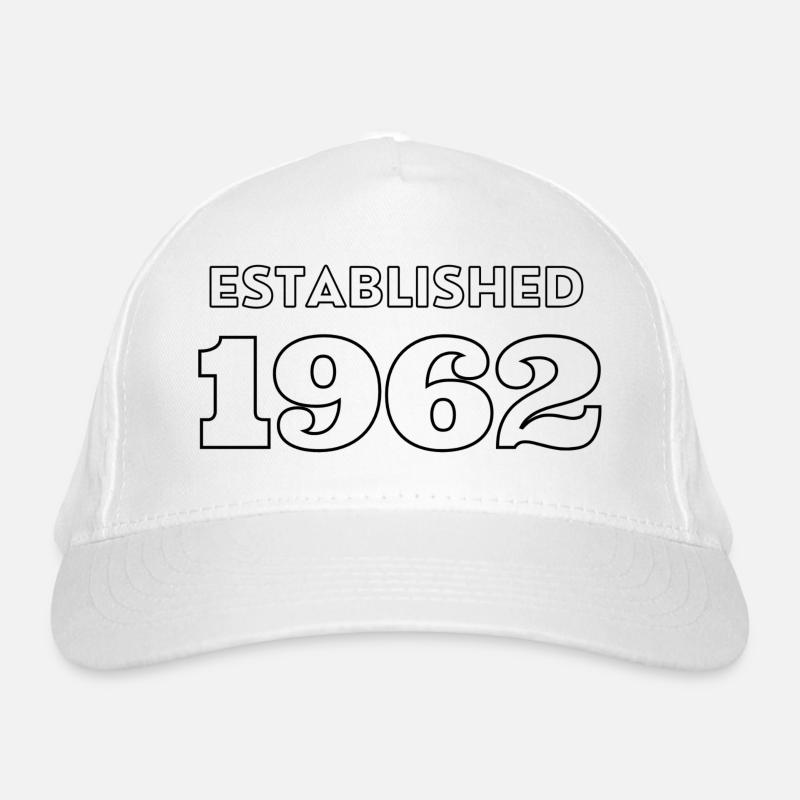 Fondée en 1962 Casquette classique bio