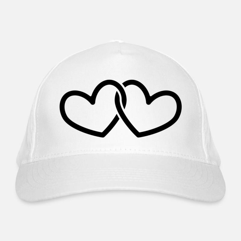 Forever hearts Organic Baseball Cap