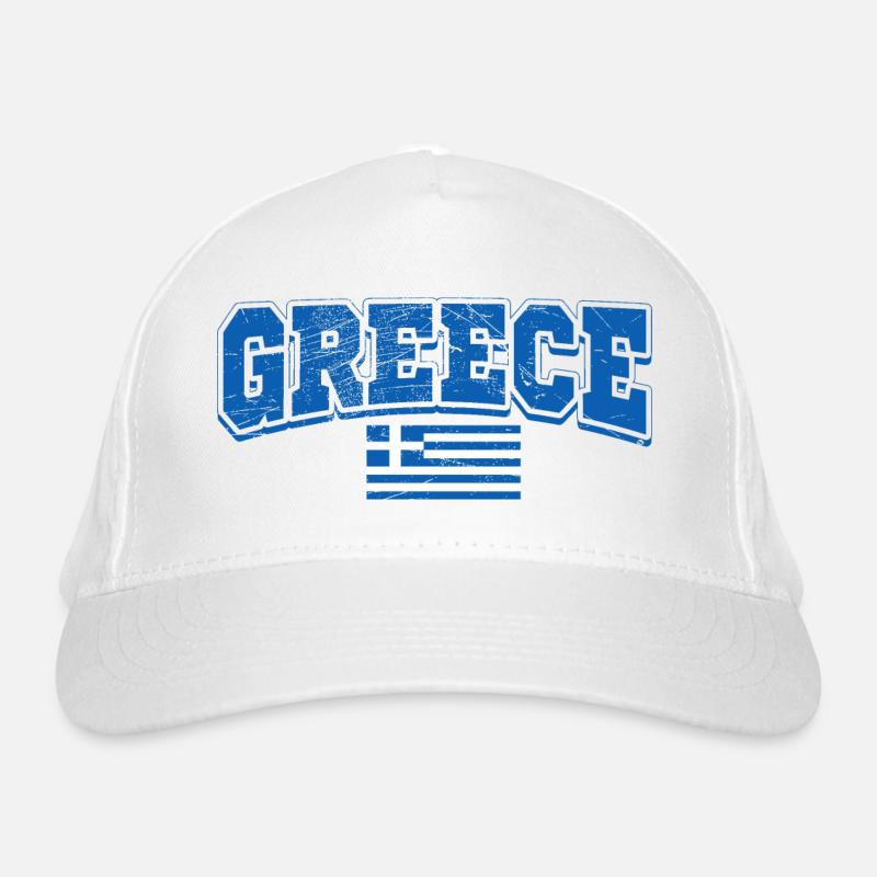 Griechenland Bio-Baseballkappe