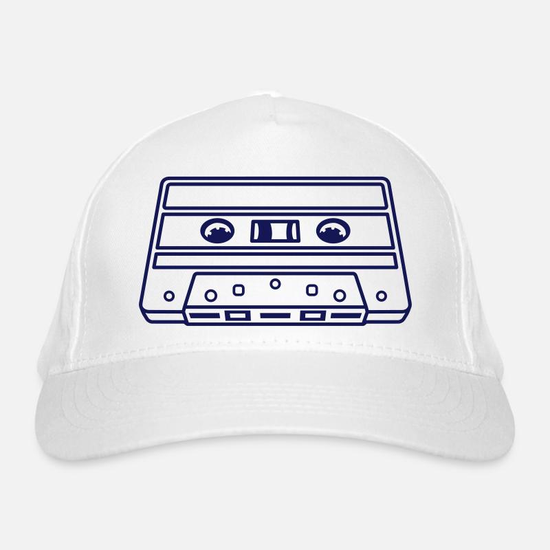 Kassette Perspektive – Retro Mixtape Design Bio-Baseballkappe
